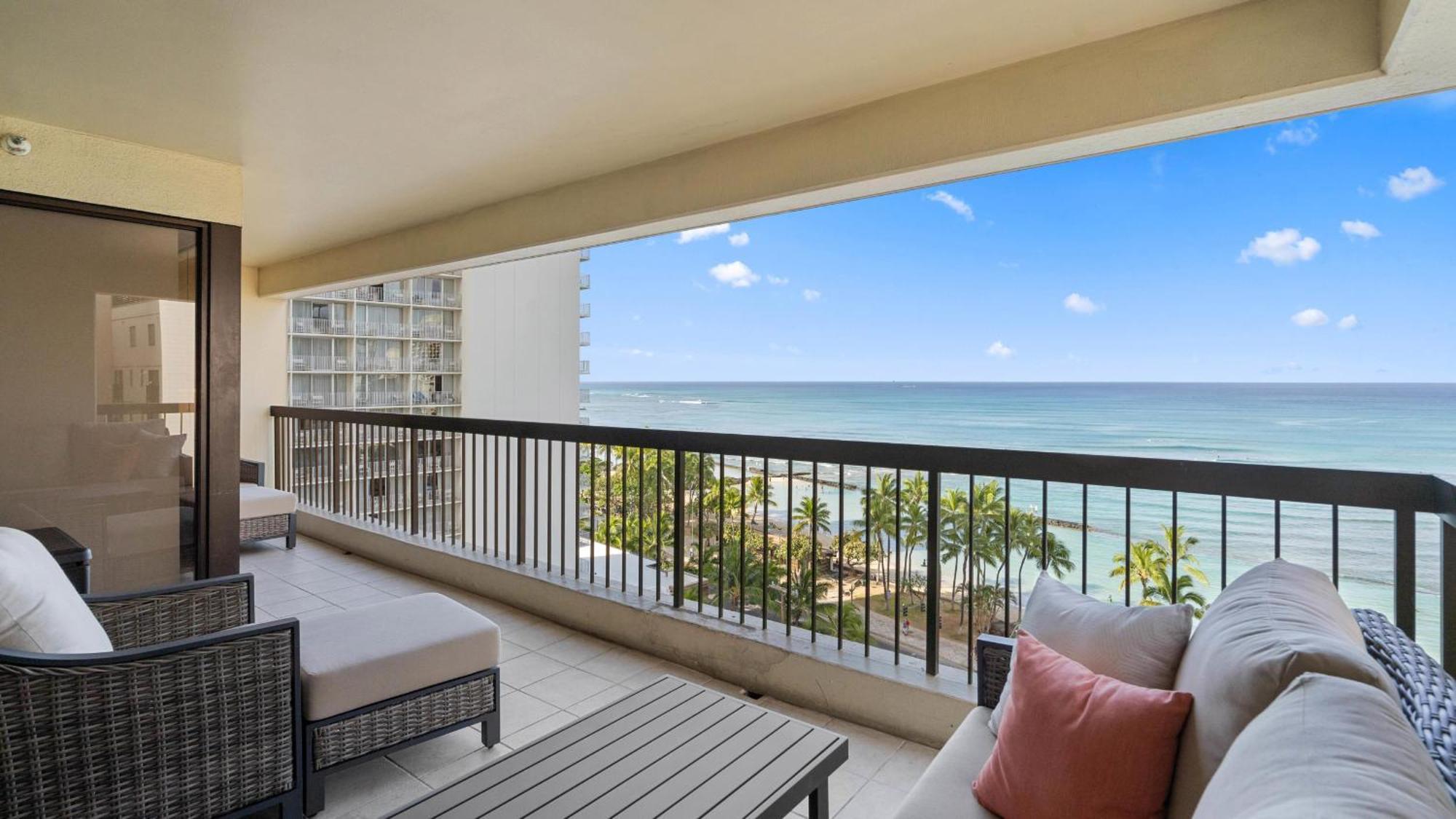 Luxury Oceanfront 2 Bedroom Apartment At Waikiki Beach Tower Honolulu Exterior foto